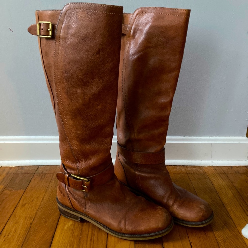 Lucky Brand leather boots